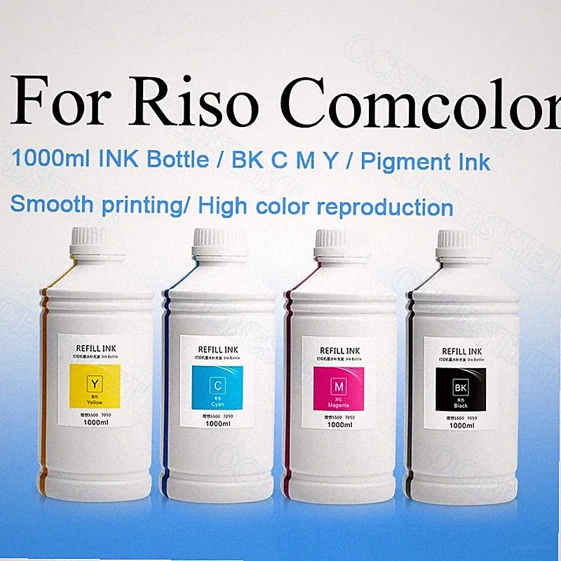1000ML Ink Bottle for Riso Comcolor 3150/R 9150/R 3050/R 7050/R 9050 7150/R