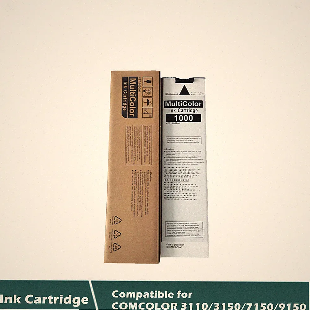 4PC/SET Compatible Ink Cartridge for Riso Comcolor 3110 3150 7150 9150 Printer