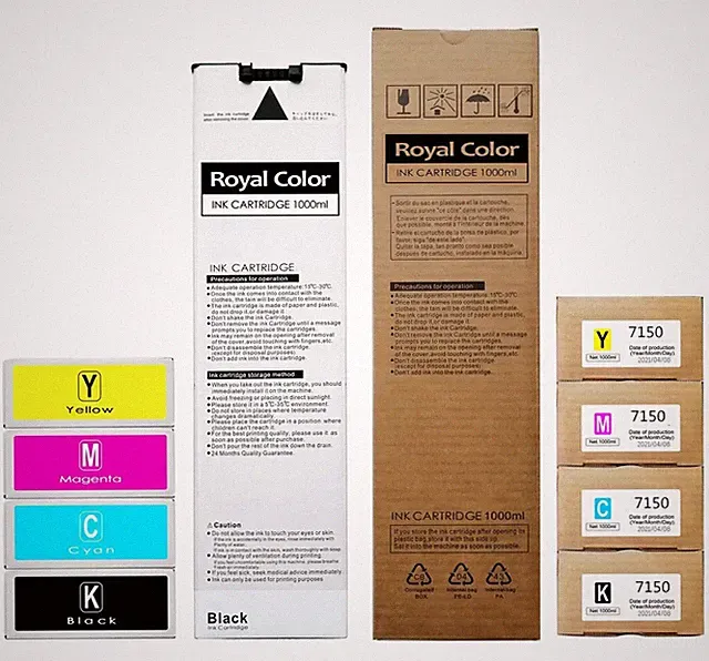 7150 9150 3150 ink for Risos ComColors machine print,hot sell in the world