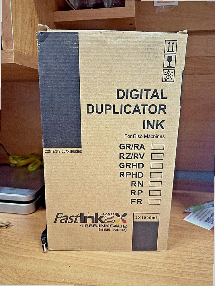 Fast Ink Digital Duplicator Ink for Riso Machines