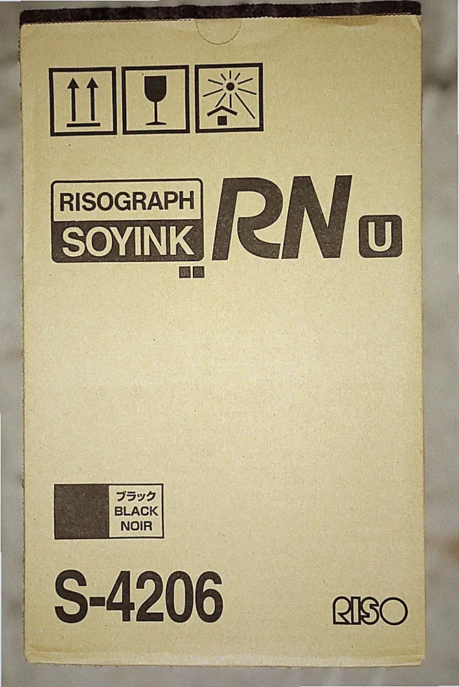Genuine Riso S4206 Black Ink Cartridge Pack of 2 RN2000/2030/2100/2130/2150/2180